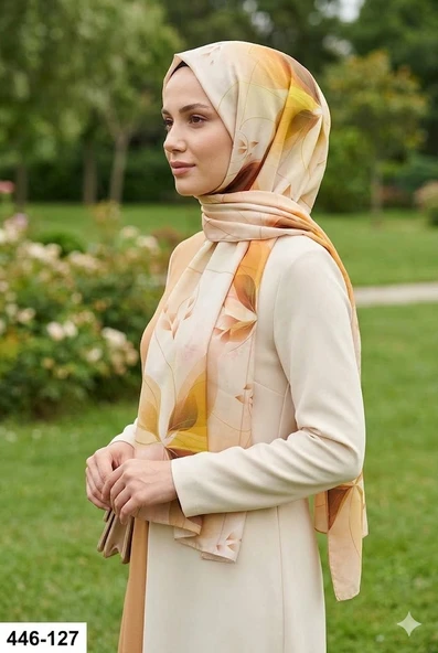 Buqle Dijital Desenli Soft Şal 446-127 ürün görseli 1