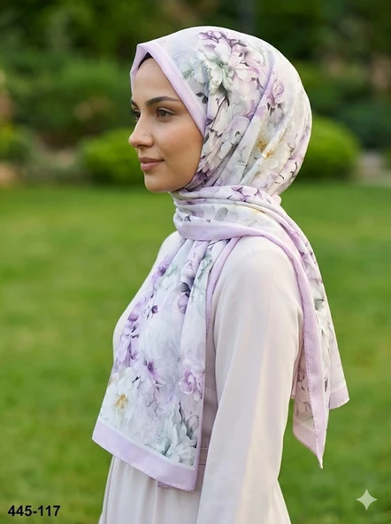 Buqle Dijital Desenli Soft Şal 445-117 ürün görseli 1