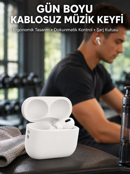 Kablosuz Gürültü Engelleyici Bluetooth Kulaklık - Uzun Pil Ömrü Ve Adaptif Ses Teknolojisi Yeni Nesil ürün görseli 1