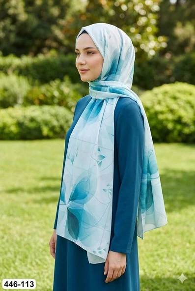 Buqle Dijital Desenli Soft Şal 446-113 ürün görseli 1