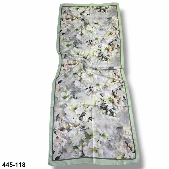 Buqle Dijital Desenli Soft Şal 445-118 - Resim 2