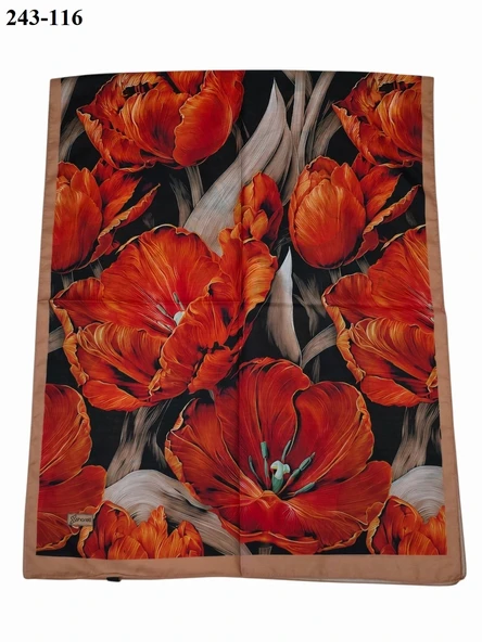 Sharell Soft Pamuk Şal (Şeftali) 243-116 - Resim 2