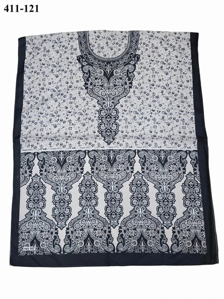 Soft İpek Etnik Desen Soft Şal 411-121 - Resim 2