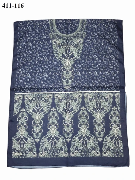 Soft İpek Etnik Desen Soft Şal 411-116 - Resim 2