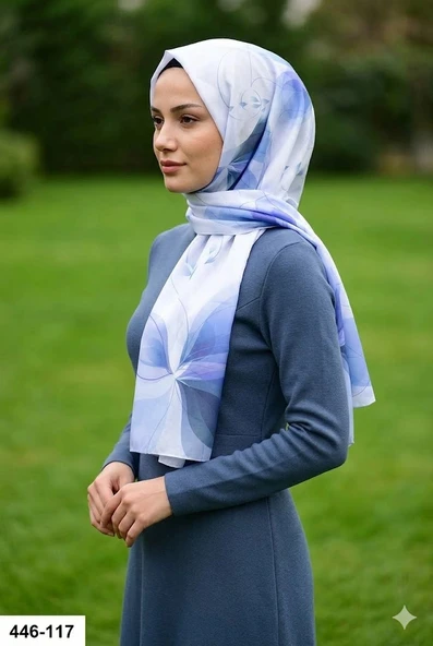 Buqle Dijital Desenli Soft Şal 446-117 ürün görseli 1