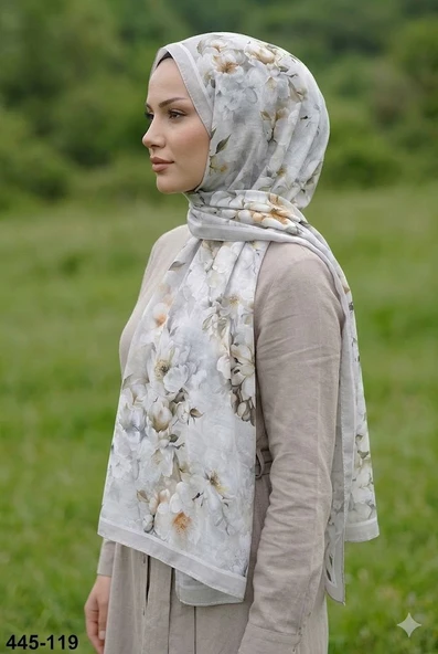 Buqle Dijital Desenli Soft Şal 445-119 ürün görseli 1