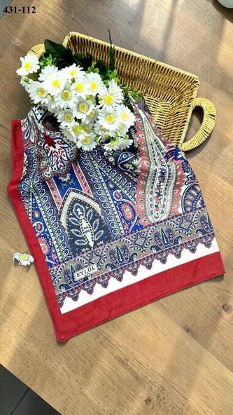 Eylül İpek Etnik Desen Soft Şal 431-112 - Resim 2
