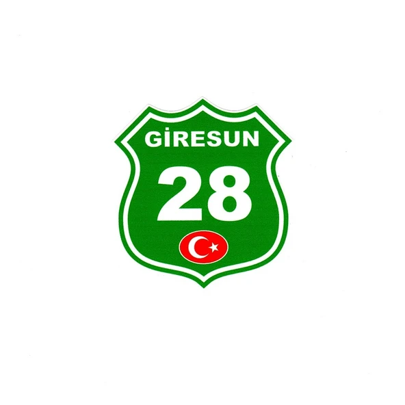 28 Giresun Sticker - 28 Sticker Kaliteli Ürün Dışa Dayanıklı ürün görseli 1