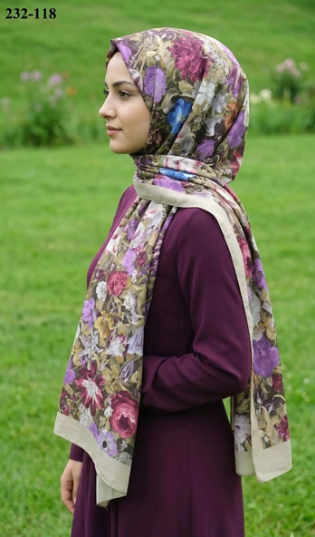 Lo'cella Koza Soft Pamuk Şal 232-118 ürün görseli 1