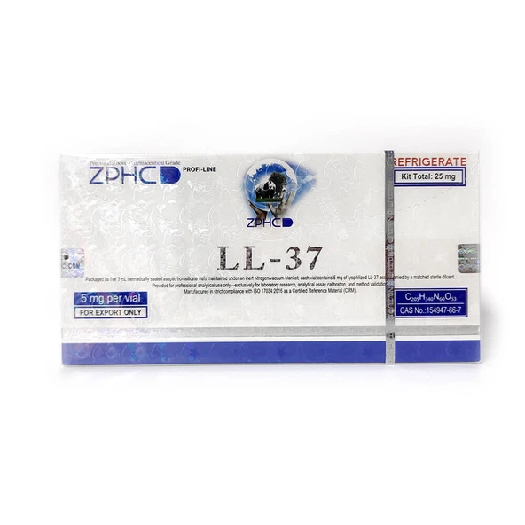 Zphc LL-37 – 25mg KIT 5×5 mg ürün görseli 1