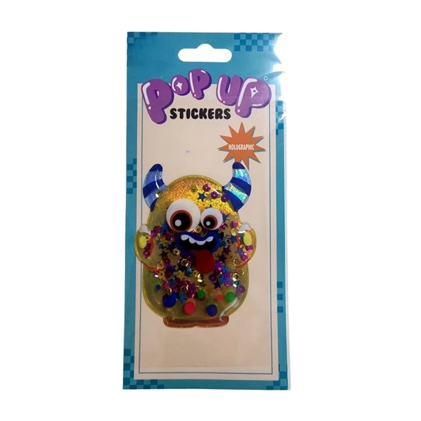 Pop-Up Stickers Boynuzlu Minyon ürün görseli 1