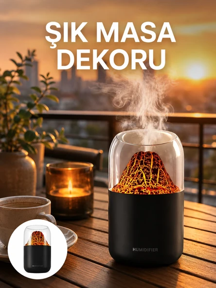 Büyük Kapasiteli Aromaterapi Cihazı – 280 Ml Su Haznesi Yeni Nesil ürün görseli 1