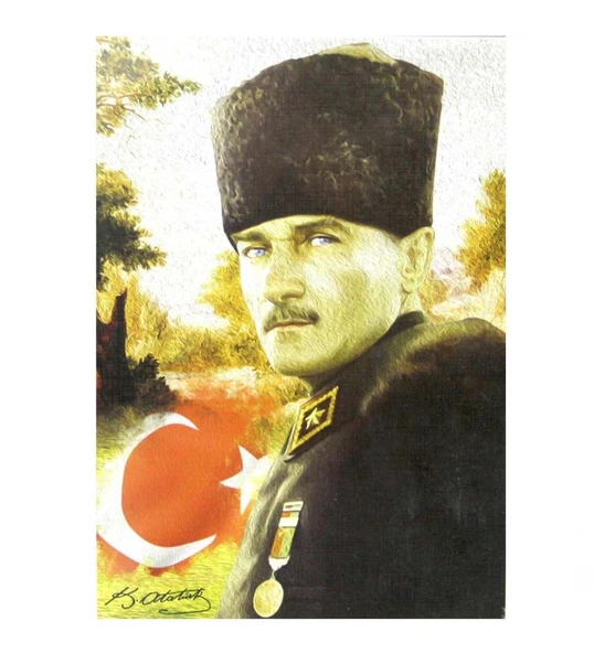 LC7219 Laço Atatürk Portre 500 Parça Puzzle ürün görseli 1