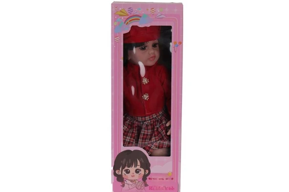 LMN232 55 CM MÜZİKLİ SİLİKONLU ET BEBEK ürün görseli 1