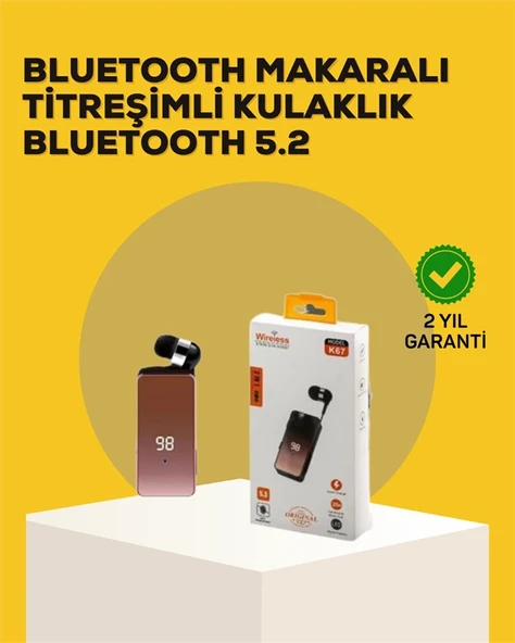 Led Ekranlı, Ses Kontrol Düğmeli Kulaklık – Şarj Durumunu Ve Ses Seviyesini Anında Yönetin ürün görseli 1
