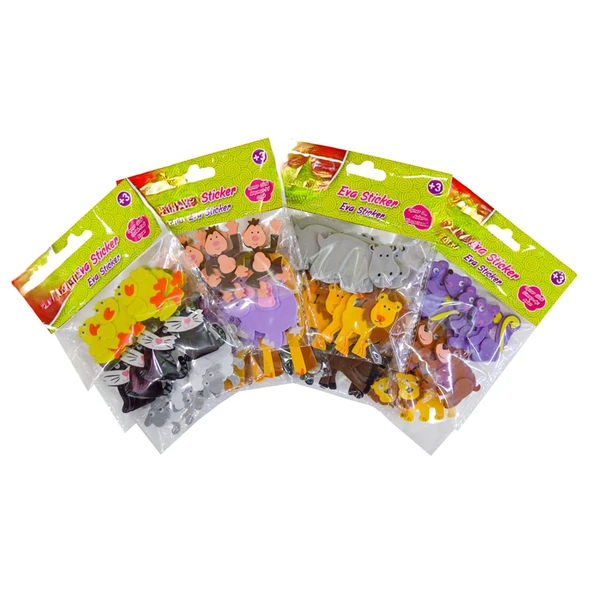 Eva Sticker 3D Spor ürün görseli 1