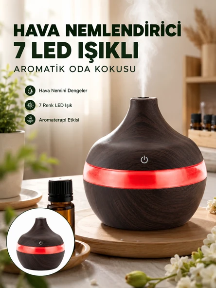 Prizden Çalışan Sessiz Ultrasonik Hava Nemlendirici Difüzör Yeni Nesil ürün görseli 1