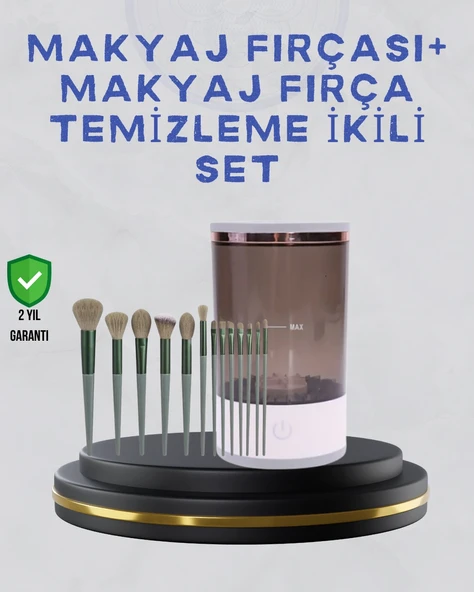 Makyaj Fırçası Ve Elektrikli Fırça Temizleyici Kampanya Paketi ürün görseli 1