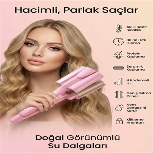 Curlıng Wag Saç Cihazı - Resim 2