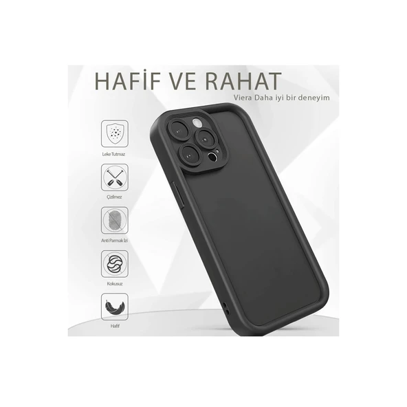 Apple İphone 11 Kılıf Viera Silikon - Krem - Resim 2