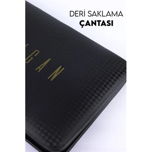 Deri Çantalı 17 Parça Manikür Çelik Set - Resim 2