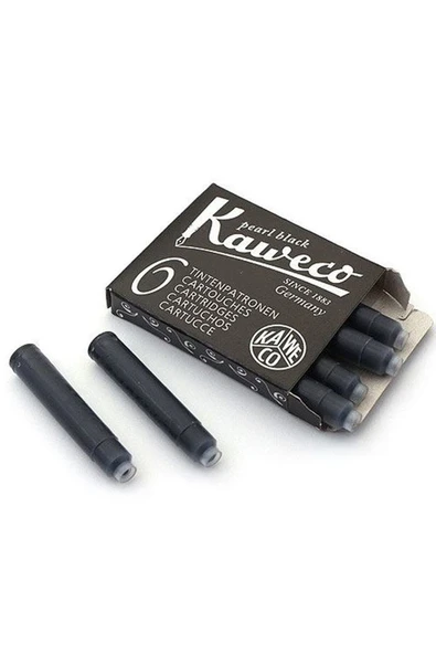 Kaweco Dolma Kalem Kartuşu 6 Lı Siyah 10000257 ürün görseli 1