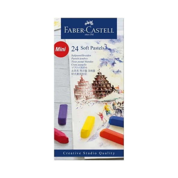 Faber-Castell Toz Pastel Goldfaber Mini 24 Renk 5188128224000 ürün görseli 1