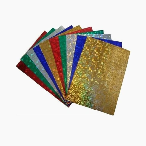 Keskin Color Elişi Kağıdı Karışık Rainbow Yıldızlı 10 Lu ürün görseli 1