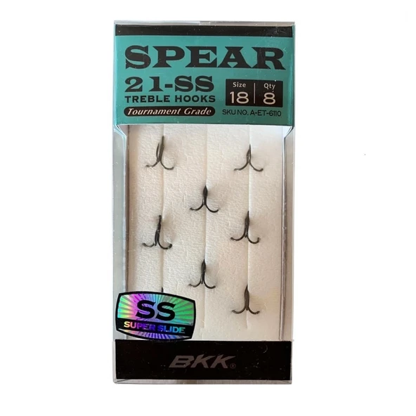 BKK Spear-21 SS Üçlü İğne 8'li Paket No:18 ürün görseli 1