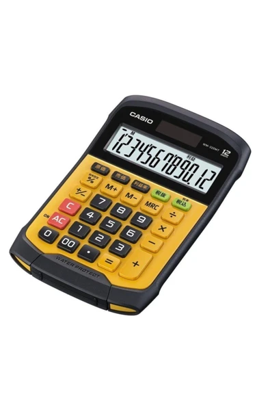 Casio Hesap Makinesi Masa Üstü Suya Toza Dayanaklı 12 Hane Wm-320Mt ürün görseli 1
