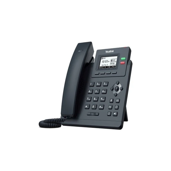 Yealink T31P Ip Telefon Poe Destekli Çağrı Merkezi Telefonu ürün görseli 1