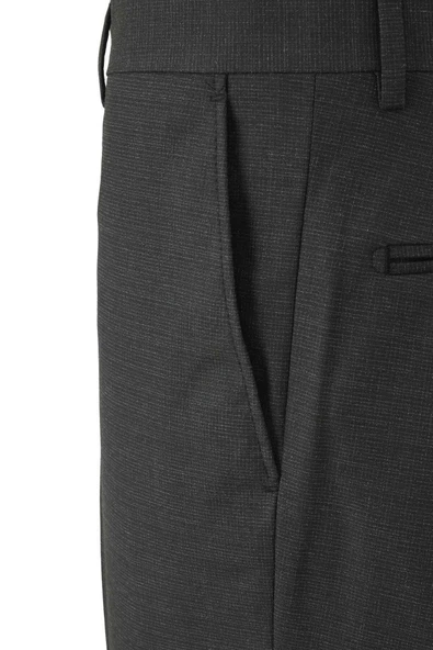 Hipatu Süvari Regular Klasik Pantolon Siyah - Resim 7