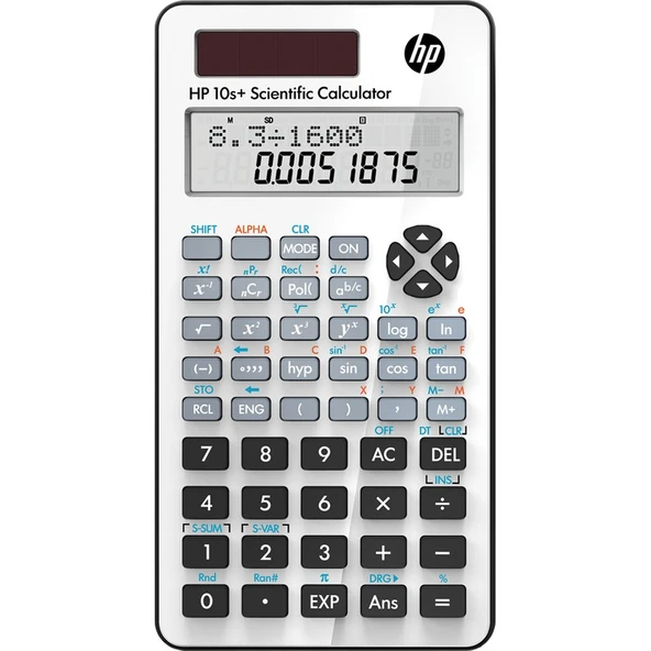 HP  10S+ Bilimsel Hesap Makinesi ürün görseli 1