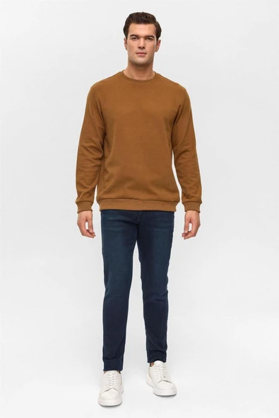 Hipatu Süvari O Yaka Selanik Sweat - Resim 7