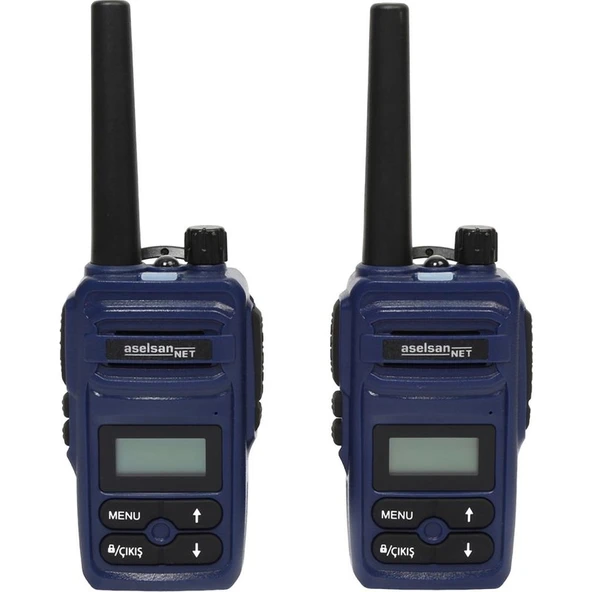 Aselsan PM-985 PMR PİL VE ŞARJ DAHİL İKİLİ EL TELSİZİ (12 KM)(16 KANAL + 121 ALT KANAL) ürün görseli 1