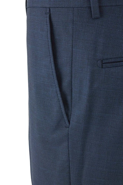 Hipatu Süvari Regular Klasik Pantolon Lacivert - Resim 7
