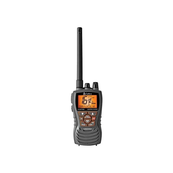 Aselsan MR HH350 VHF Deniz El Telsizi Su Geçirmez Siyah Dayanıklı Tasarım ürün görseli 1