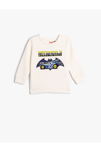 Koton Erkek Çocuk Batwheels Baskılı Sweatshirt - Resim 7