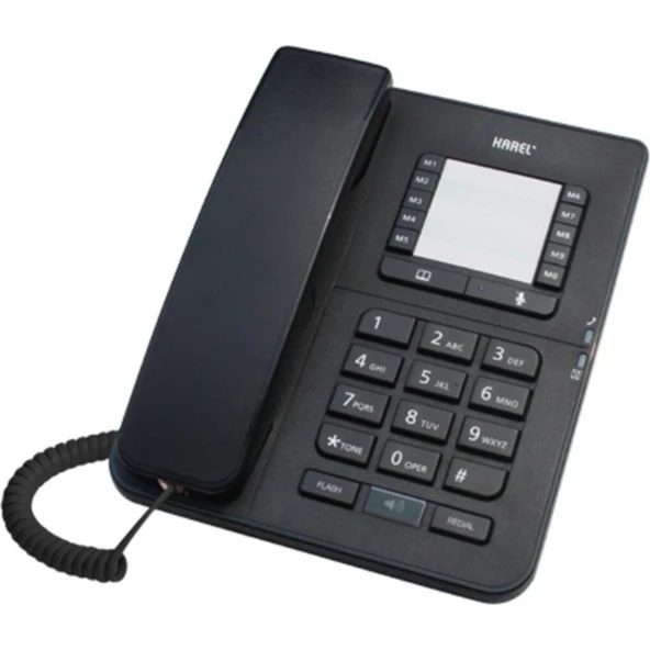 Karel Tm142 Siyah Ekransız Analog Masaüstü Telefon ürün görseli 1