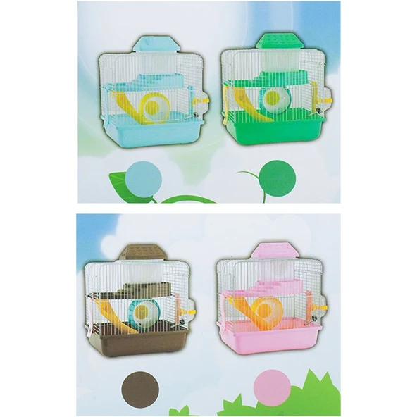 Orjin Hamster S362 Kafesi 27*21*25 cm - Resim 3