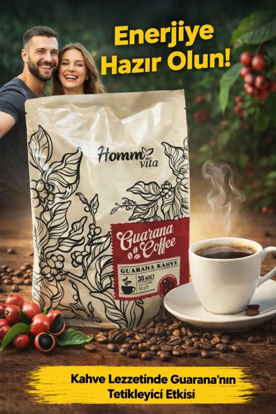 Homm Vita Guarana Kahve 2'li Paket ürün görseli 1