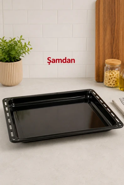 Şamdan Pizza - Fırın Tepsisi 40x36 Cm ürün görseli 1