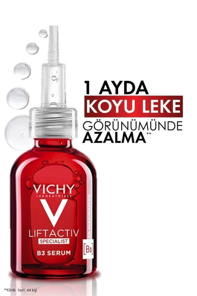 Vichy Koyu Leke ve Kırışıklık Karşıtı,Nemlendirici, Aydınlık Görünüm Verici Serum ürün görseli 1