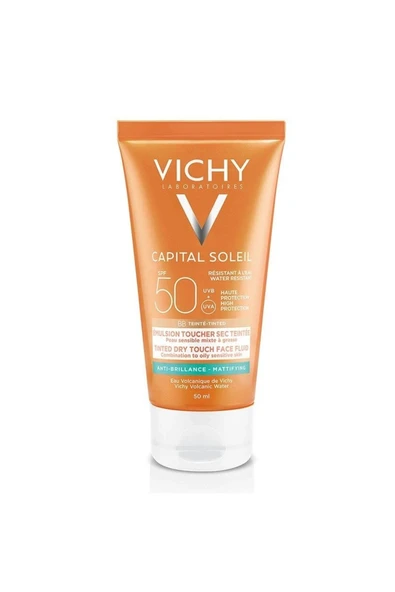 Vichy Ideal Soleil Spf 50+ Güneş Koruyucu Bb Yüz Emülsiyonu 50 ml Renkli ürün görseli 1