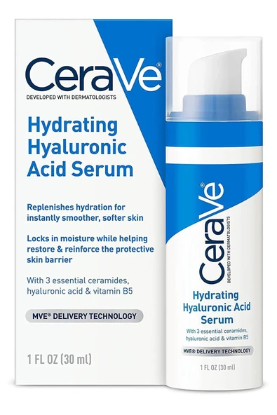 CeraVe Nemlendirici Hyaluronik Asit Yüz Serumu 30ML ürün görseli 1