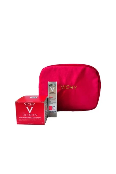 Vichy Liftactiv Collagen Krem 50 Ml + Ha Serum 10 Ml ürün görseli 1