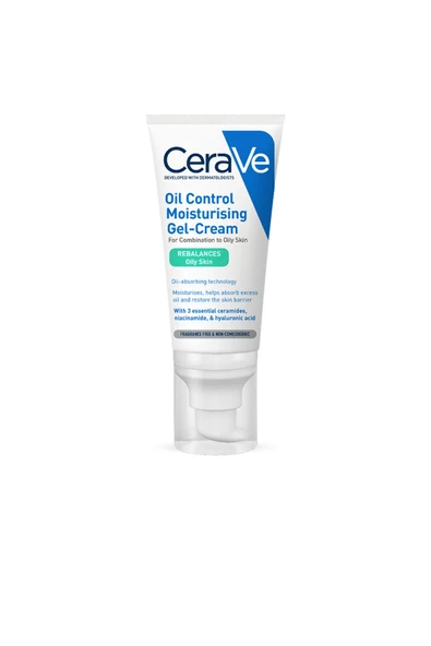 CeraVe Yağ Kontrolü Feuchtigkeitspendende Gelcreme Für Mischhaut Bis Fettige Haut, Cerave 52 ml ürün görseli 1