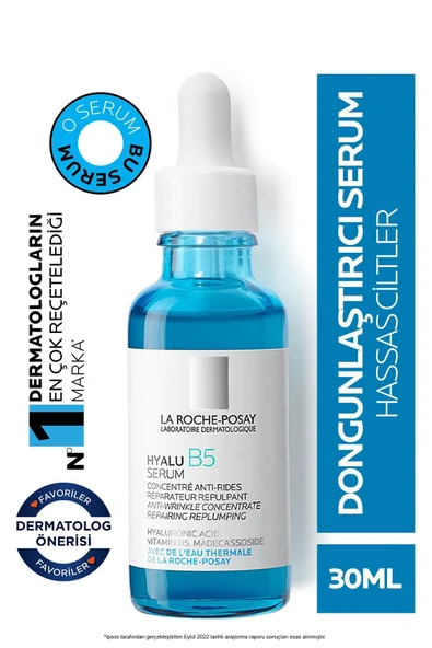 La Roche Posay Hyalüronik Nemlendirme Ve Dolgunlaştırma Hyalu B5 Cilt Serumu 30ml ürün görseli 1