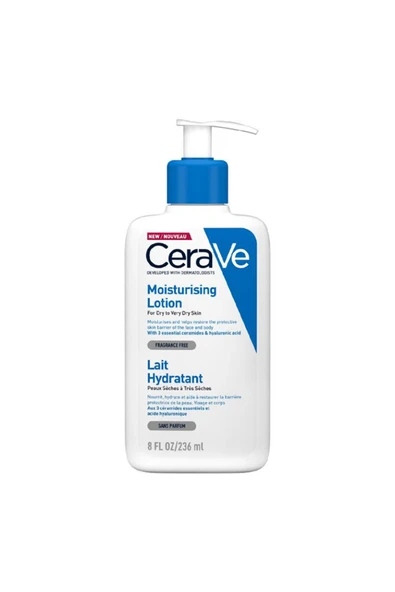 CeraVe 24 Saat Vücut ve Yüz Nemlendirici Losyon, 8oz ürün görseli 1