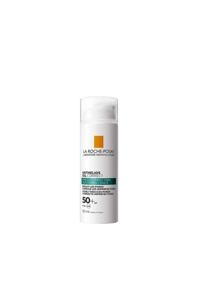 La Roche Posay Anthelios Oil Correct Yağlı ve Düzensiz Ciltler için Yüz Güneş Kremi 50 ml ürün görseli 1